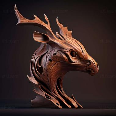 3D model Sericoceros (STL)